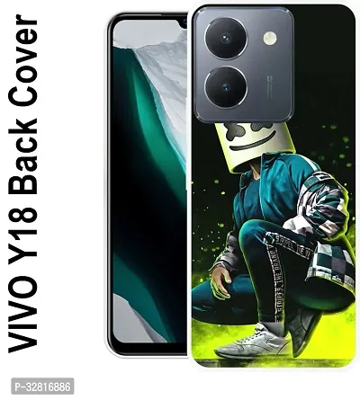 LargCiager Back Cover for Vivo Y18 Back Cover Multicolor Dual Protection Silicon-thumb0