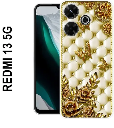 Stylish Printed Mobile Back Cover for Redmi 13 5G