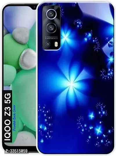 Back Cover for IQOO Z3 5G Vivo Iqoo Z3 5G Multicolor Dual Protection Silicon Pack of 1-thumb0