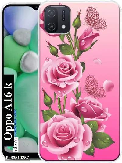 Back Cover for Oppo A16K Oppo A16 K Multicolor Dual Protection Silicon Pack of 1