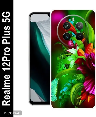 Back Cover For Realme 12 5G Back Cover Multicolor Dual Protection Silicon