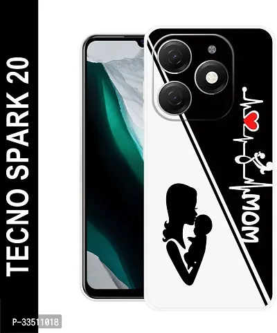 Back Cover For Tecno Spark 20 Back Cover Multicolor Dual Protection Silicon