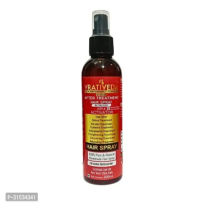 VRATIVEDA After Treatment Hair Spray / 100% Natural Hair Spray/Strengthen  Revitalize Your Hair 200 ML