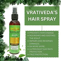 VRATIVEDA Professional Choice Detoxify Hair Spray - Step - A (ACTIVATOR) / 100% Natural Hair Spray 200 ML-thumb1