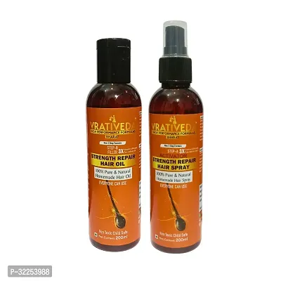 Natural Strength Repair Hair Oil Pack Of 2