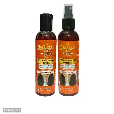 Natural Ultramiled Curl Care Hair Oil  (Combo of 2)