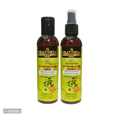 Natural Anti-fade Colour Last Hair Oil  (Combo of 2)