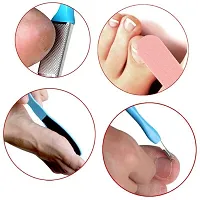 Leticia Pedicure Tools for Feet - 8 in 1 Pedicure Kit | Foot Scrubber for Dead Skin, Callus Remover, Foot Scraper, Foot File, Pitchfork, Filer for Nail Repair - 1 Set-thumb4