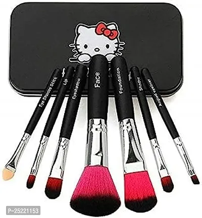 Leticia Multicolour Makeup Kit with 7 Black Makeup Brushes Set (2 Items in the set)-thumb4