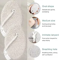 Leticia Pumice Stone 2 Pcs, Natural Lave Pumice Stone for Feet/Hand, Small Callus Remover/Foot Scrubber Stone for Men/Women-thumb2