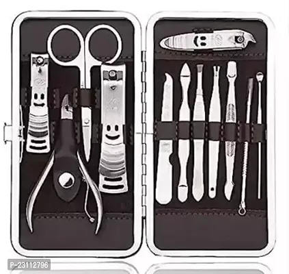 Set of 16 Pieces of Stainless-Steel Professional Quality Grooming Tools  (150 g, Set of 1)-thumb0