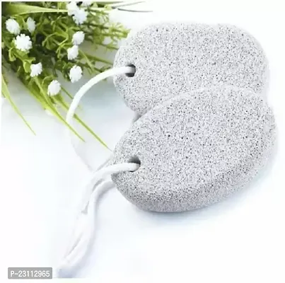 Style Homies Professional Parlour and Home Use Foot Scrubber Pedicure Tools for Exfoliation to Remove Dead Skin Foot Scrubber (Grey) (Pack Of 2)-thumb0