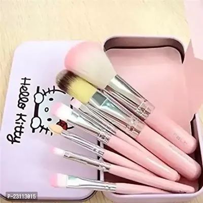Ananya Shopping Hub Hello Kitty Soft Makeup Brush Set - Pack of 7  (Pack of 7)