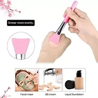 Brush Facial Mask Foundation Brush Cosmetic Brush Make Up Tool  (Pack of 1)-thumb1