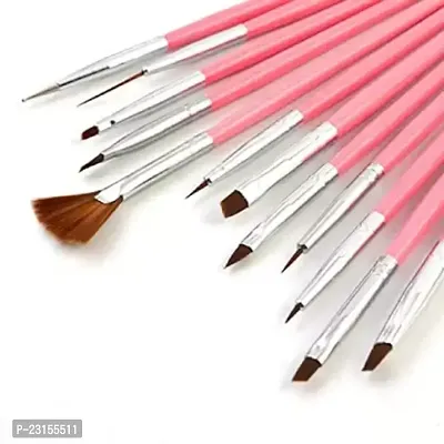 12pcs Acrylic Nail Art Design Painting Tool Pen Polish  (Pack of 12)
