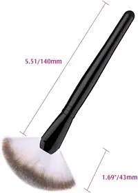 Makeup Brush Blush Bronzer Shear Bone Brush,Simple Large Soft and Tight Face  (Pack of 1)-thumb2
