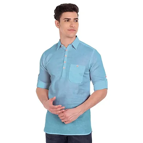 Trendy Stylish Hip Length Kurta for Men