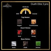 Oudh Elite 3 Pro | Black Oudh | Black Oudh 2 | Perfume/Fragrance Oil Roll-on | Premium Long Lasting Concentrated Attar for Men | 4 ml each-thumb1