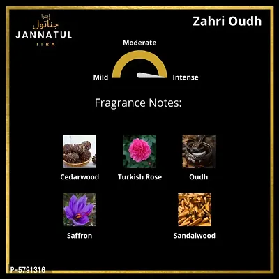 Black Oudh | Zahri Oudh | Black Oudh 2 | Perfume/Fragrance Oil Roll-on | Premium Long Lasting Concentrated Attar for Men | 4 ml each-thumb2