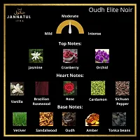 Just Floral Noir Sweet Edition | Jannatul Firdaus | Oudh Elite Noir | Perfume/Fragrance Oil Roll-on | Premium Long Lasting Concentrated Attar | Unisex | 4 ml each-thumb2