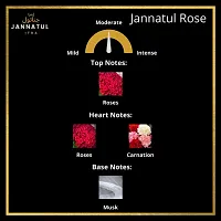 Sandalwood | Jannatul Firdaus | Jannatul Rose | Perfume/Fragrance Oil Roll-on | Premium Long Lasting Concentrated Attar | Unisex | 4 ml each-thumb2