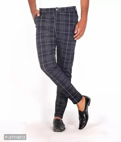 Stylish Synthetic Casual Trouser For Men-thumb0