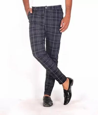 Stylish Synthetic Casual Trouser For Men