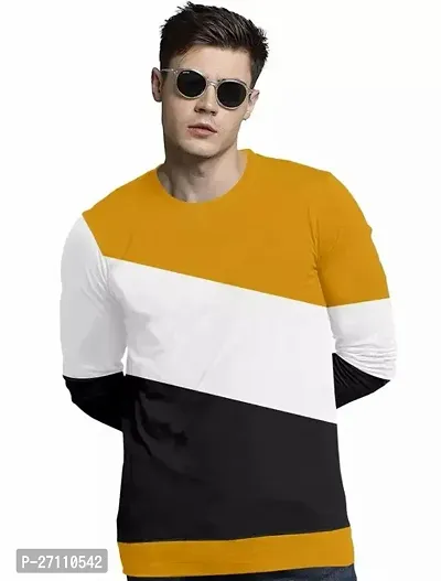 Stylish Men Cotton Regular Fit T-Shirt-thumb0