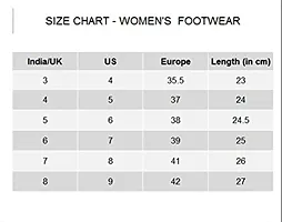 AJ Mart Foot Care Latest Designed Fancy Comfortable Durable Casual Official Good Looking High Heel Flat Platform Heel Sandal for Girls and Womens (India/UK - 5, Dark Red)-thumb4