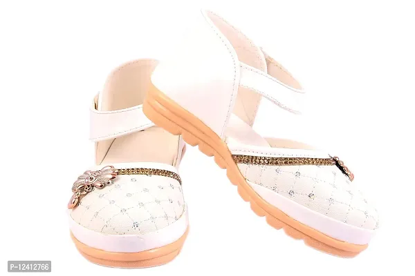 Harper Canyon Toddler Girls Sandals Adjustable White size 7 Cute New | eBay