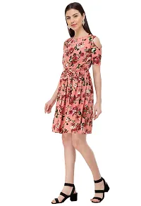 Winkcart Women Short Multicolour Dress-thumb2