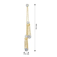 The Luxor Gold Plated Beautiful Earrings for Women (ER-1619)-thumb3