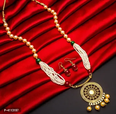 Latest Design Ethnic Necklace Jewellery Set For Women
