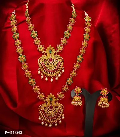 Latest Design Etnic Necklace Jewellery Set For Women-thumb0