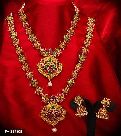 Latest Design Etnic Necklace Jewellery Set For Women-thumb0