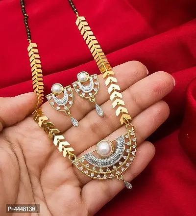 Stylish And Designer Alloy Mangalsutra Set For Women