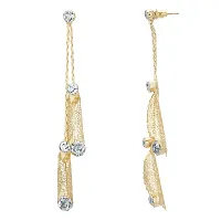 The Luxor Gold Plated Beautiful Earrings for Women (ER-1619)-thumb2