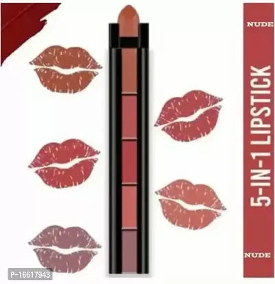 Chip N Dale Ultra Smooth Beauty Creamy Matte 5In1 Fab Nude Lipstick Nude 10Gm-thumb0