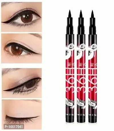 Chip N Dale Waterproof And Smudge Proof 36 Hours Stay Long Lasting Liquid Eyeliner 7.5 Ml Black-thumb0