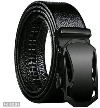 Ruhi Men Black Synthetic Belt-thumb2