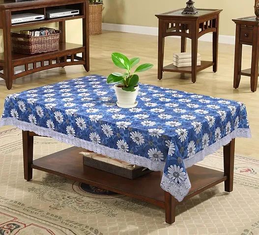 Dasvilla PVC Center Table Cover (40X60 inches,Multi Color) Rectangular Center Table Cover