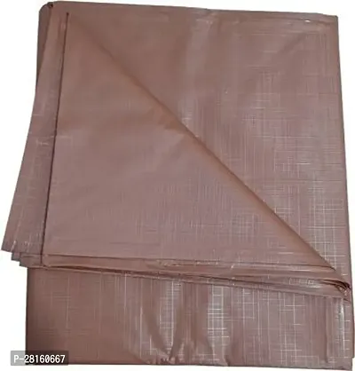 Handloom Store Best Collections PVC Plastic Waterproof Double Bedsheet (Light Brown, 6.5 ft x 6 ft Or 72 Inch x 78 Inch) 12-thumb3