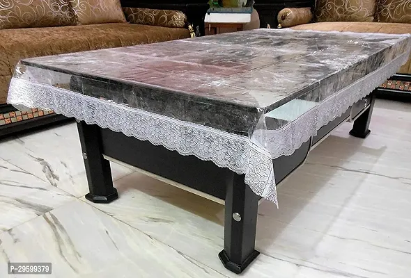 2-4 Seater Waterproof Transparent PVC Table Cover