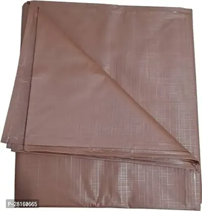 Handloom Store Best Collections PVC Plastic Waterproof Double Bedsheet (Light Brown, 6.5 ft x 6 ft Or 72 Inch x 78 Inch) 11-thumb3