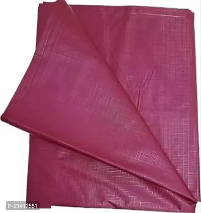 Premium Quality Waterproof Pvc Bedsheet-Double Bed Mattress Protector (6 X 6.5 Ft, Colour- Maroon)