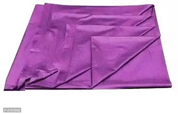 Premium Quality Waterproof Pvc Bedsheet-Double Bed Mattress Protector (6 X 6.5 Ft, Colour-Purple)-thumb0