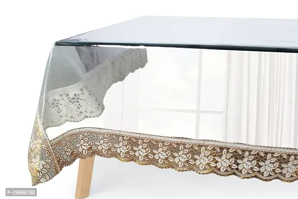 Stylish PVC Lace Work Table Cloth-thumb0