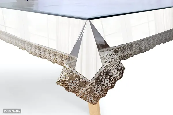 Stylish PVC Lace Work Table Cloth-thumb2