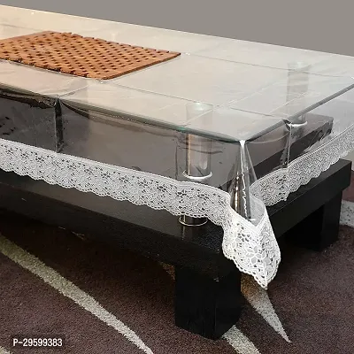 Trendy Anti Slip Waterproof Transparent PVC Table Cover-thumb0