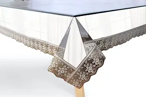 Trendy Anti Slip Waterproof Transparent PVC Table Cover-thumb1